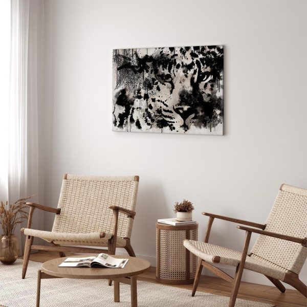 Canvas Print - Cat's Look (1 Part) Wide