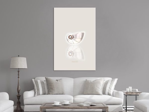 Canvas Print - Ceramic Shell (1 Part) Vertical - Image 2