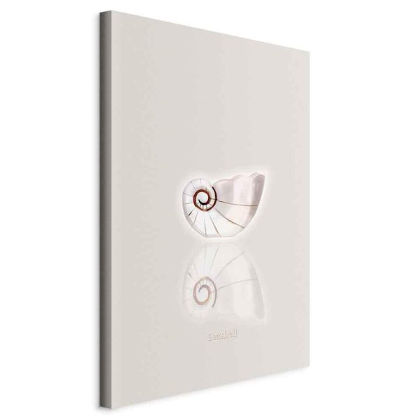 Canvas Print - Ceramic Shell (1 Part) Vertical
