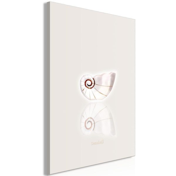 Canvas Print - Ceramic Shell (1 Part) Vertical