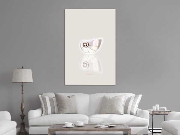 Canvas Print - Ceramic Shell (1 Part) Vertical