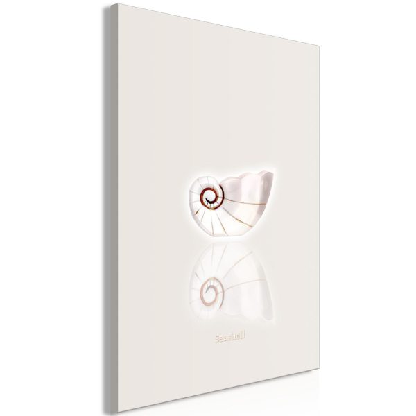 Canvas Print - Ceramic Shell (1 Part) Vertical