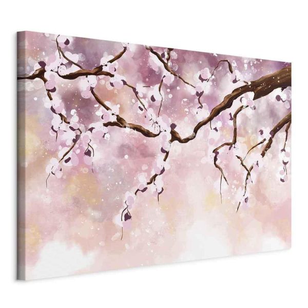 Canvas Print - Cherry Blossoms (1 Part) Wide