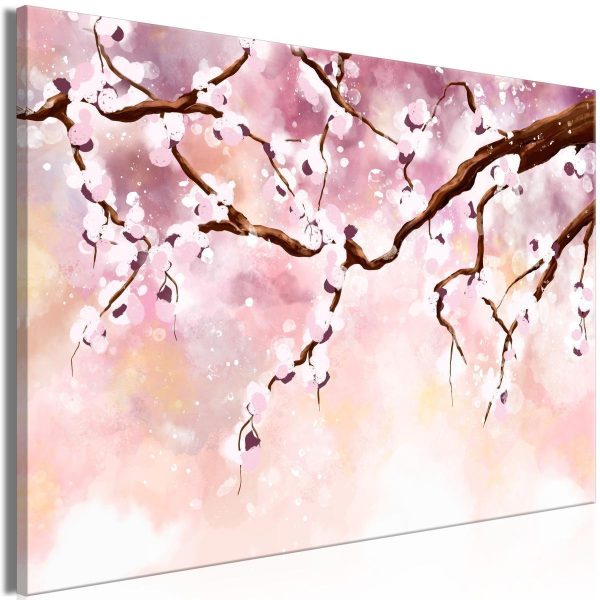 Canvas Print - Cherry Blossoms (1 Part) Wide
