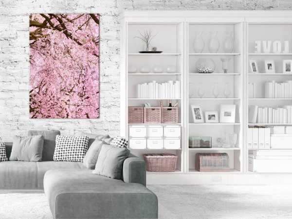 Canvas Print - Cherry Tree (1 Part) Vertical