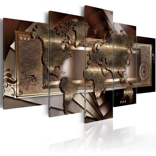 Canvas Print - Chestnut map - Image 2