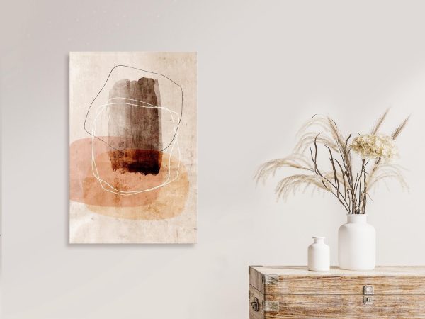 Canvas Print - Circle of Desires (1 Part) Vertical - Image 4