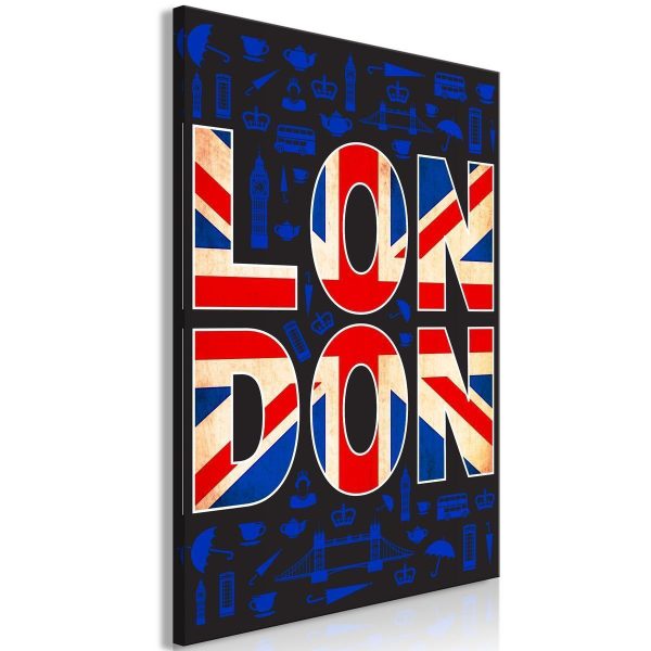 Canvas Print - City of Culture (1 Part) Vertical