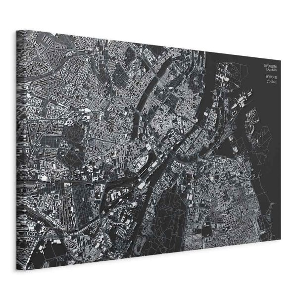 Canvas Print - Close up of Copenhagen (1 Part) Wide