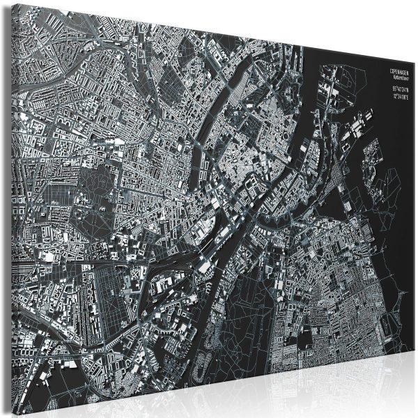 Canvas Print - Close up of Copenhagen (1 Part) Wide