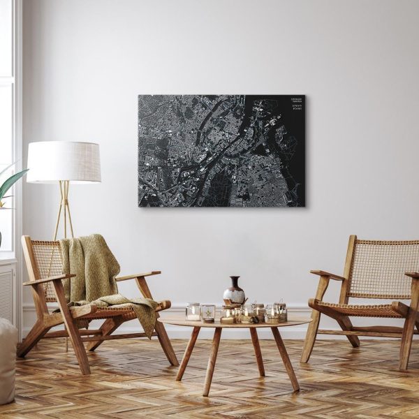 Canvas Print - Close up of Copenhagen (1 Part) Wide
