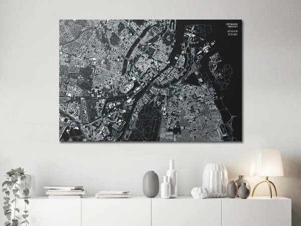 Canvas Print - Close up of Copenhagen (1 Part) Wide