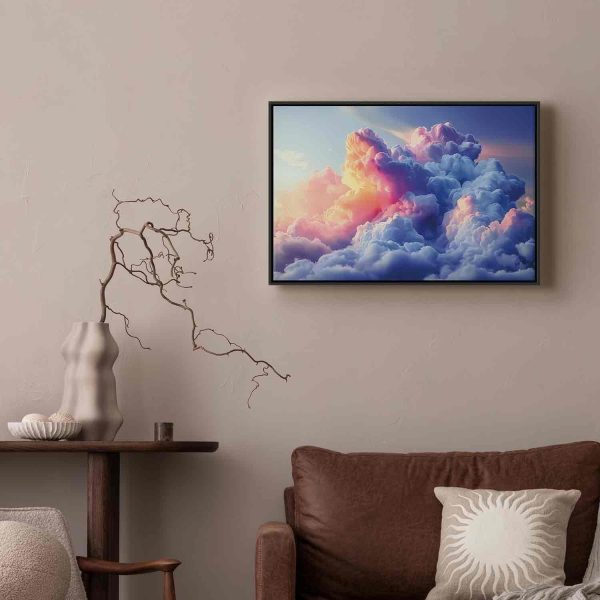 Canvas Print - Clouds Like Painted: Artistic Brushes of Dawn Painting the Sky - Image 5