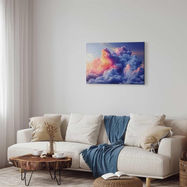 Canvas Print - Clouds Like Painted: Artistic Brushes of Dawn Painting the Sky - Image 4