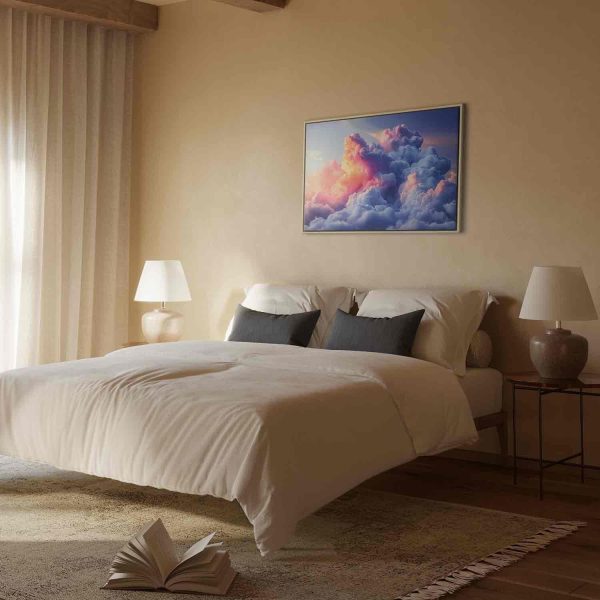 Canvas Print - Clouds Like Painted: Artistic Brushes of Dawn Painting the Sky - Image 6
