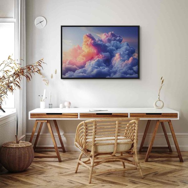 Canvas Print - Clouds Like Painted: Artistic Brushes of Dawn Painting the Sky - Image 11