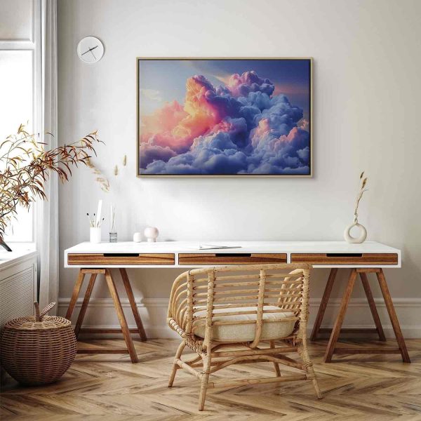 Canvas Print - Clouds Like Painted: Artistic Brushes of Dawn Painting the Sky - Image 10