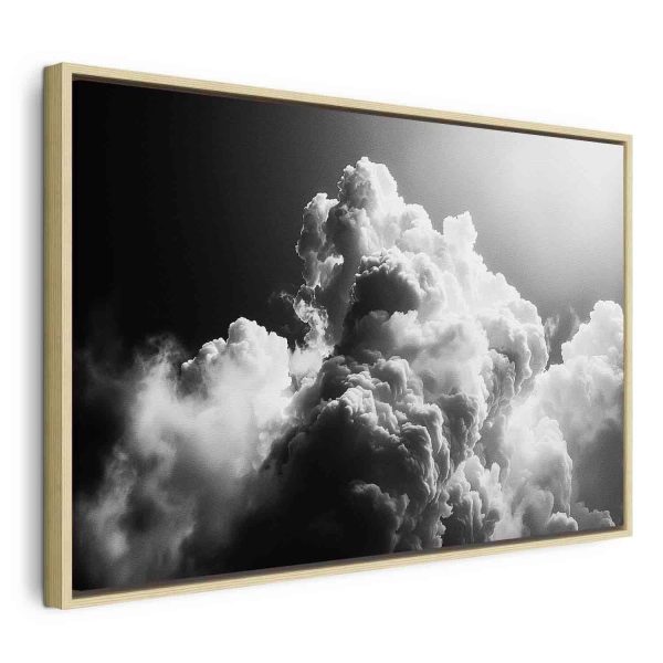 Canvas Print - Clouds Like from Dreams: Let the Sun Illuminate Your Day – A Visual Feast - Image 3