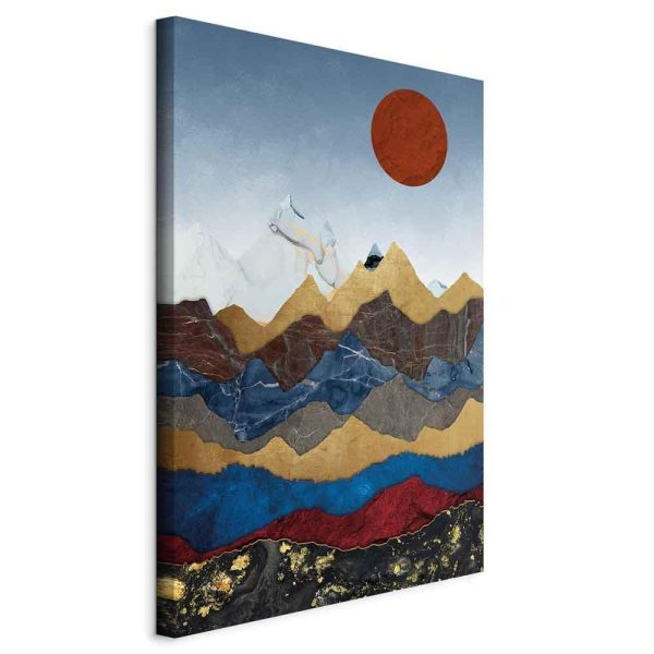 Canvas Print - Colombia's Heart (1 Part) Vertical