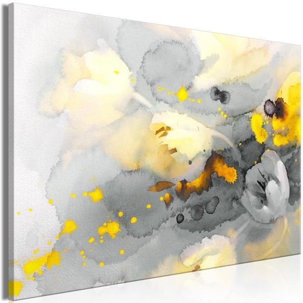 Canvas Print - Colorful Storm of Flowers (1 Part) Wide