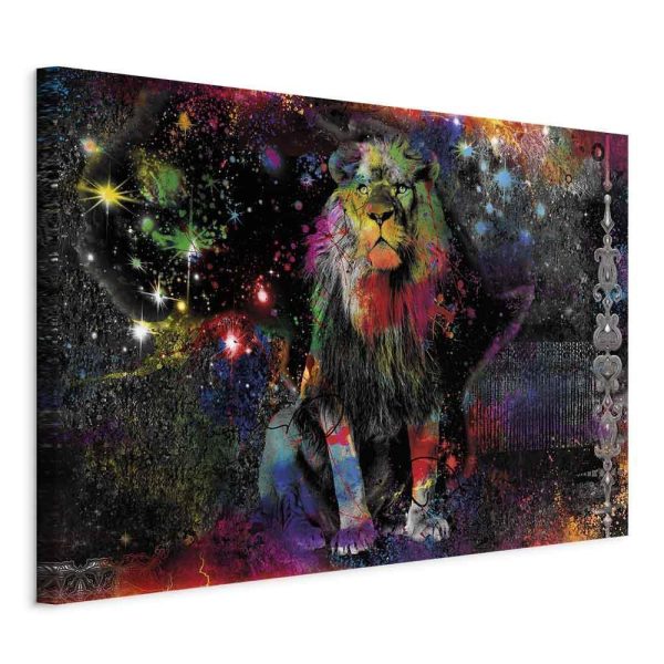 Canvas Print - Colourful Africa (1 Part) Wide