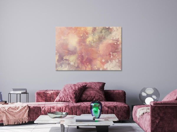Canvas Print - Colourful Explosion (1 Part) Wide