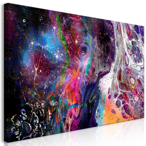 Canvas Print - Colourful Galaxy (1 Part) Wide - Image 5