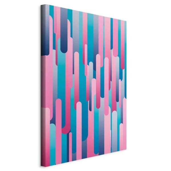 Canvas Print - Colourful Pistons (1 Part) Vertical