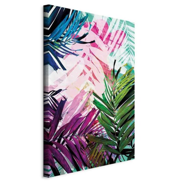 Canvas Print - Colourful Rustle (1 Part) Vertical