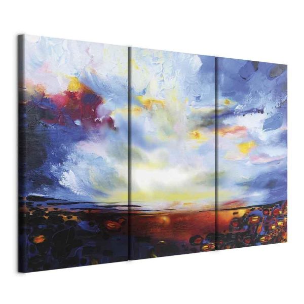 Canvas Print - Colourful Sky (3 Parts)