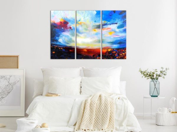 Canvas Print - Colourful Sky (3 Parts)