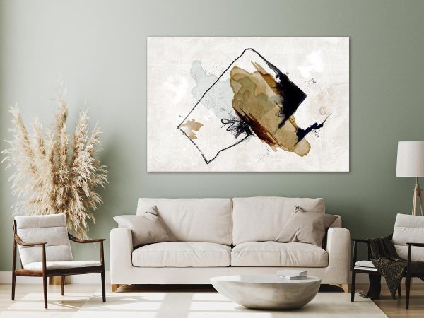 Canvas Print - Composition of Feelings (1 Part) Wide