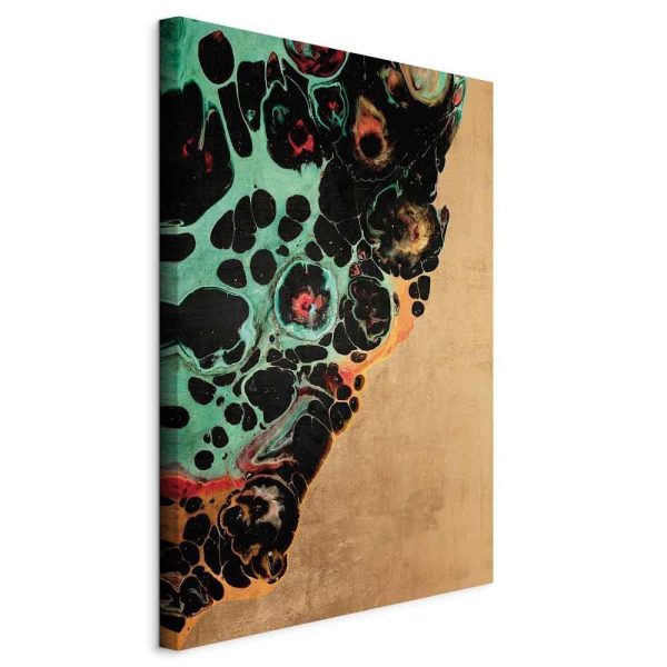 Canvas Print - Composition of Micro Shapes (1-part) - Abstract Forms of Colors