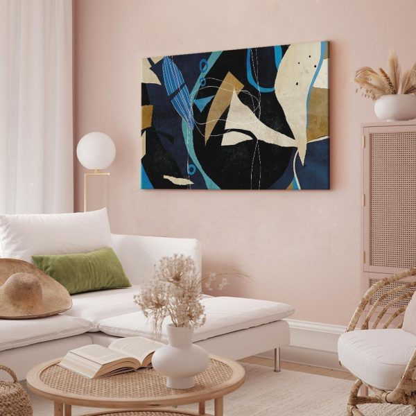 Canvas Print - Configuration of Abstraction (1 Part) Wide