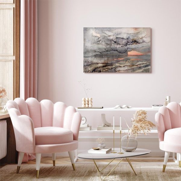 Canvas Print - Connected Clouds (1 Part) Wide - Image 3