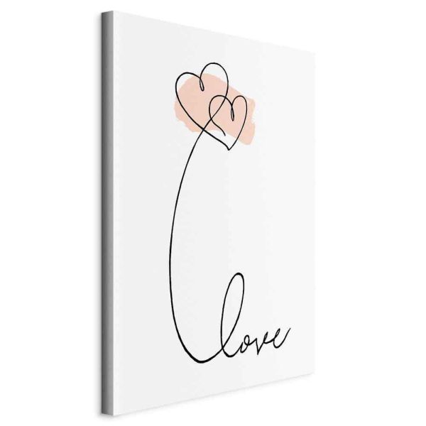 Canvas Print - Connected in the Clouds (1 Part) Vertical