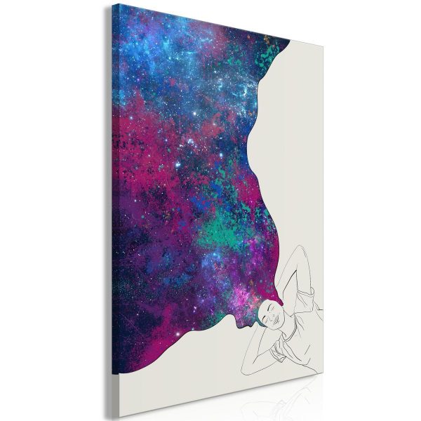Canvas Print - Cosmic Dreams (1 Part) Vertical