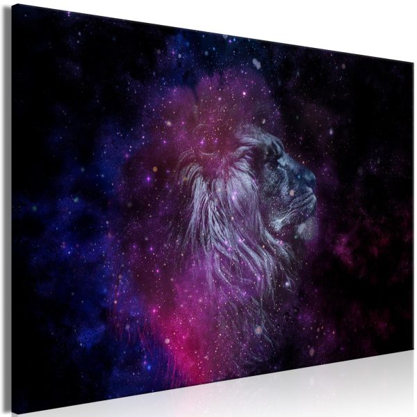 Canvas Print - Cosmic Lion (1 Part) Wide - Image 2