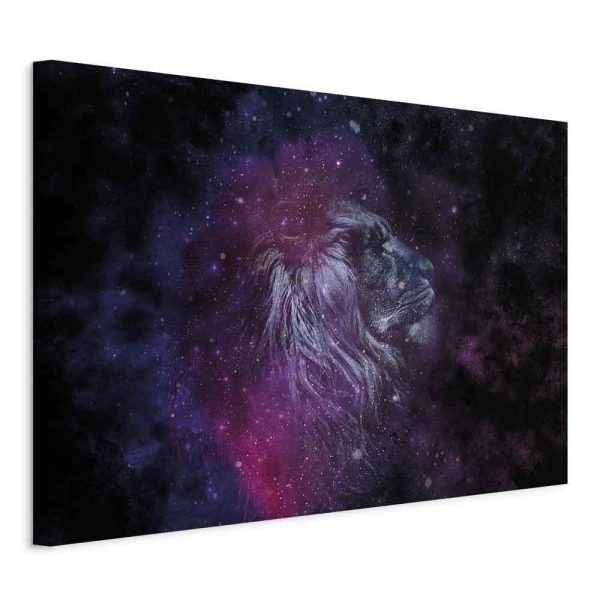 Canvas Print - Cosmic Lion (1 Part) Wide
