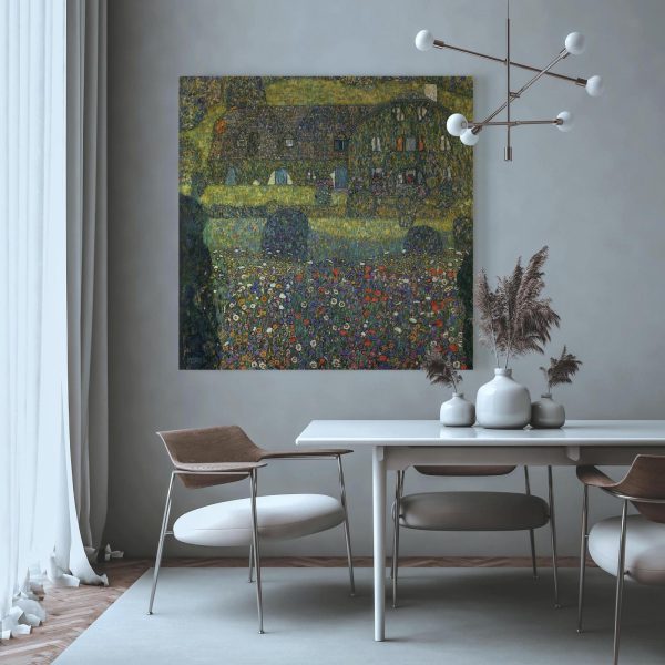Canvas Print - Country House on the Attersee Lake - Image 4