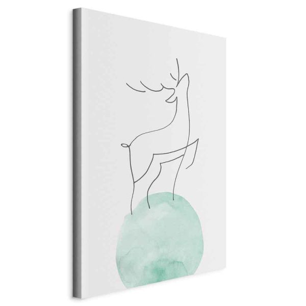 Canvas Print - Courage (1 Part) Vertical