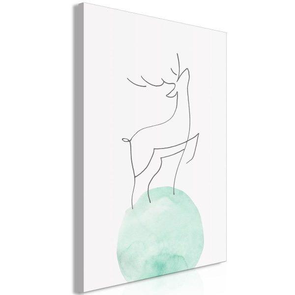 Canvas Print - Courage (1 Part) Vertical