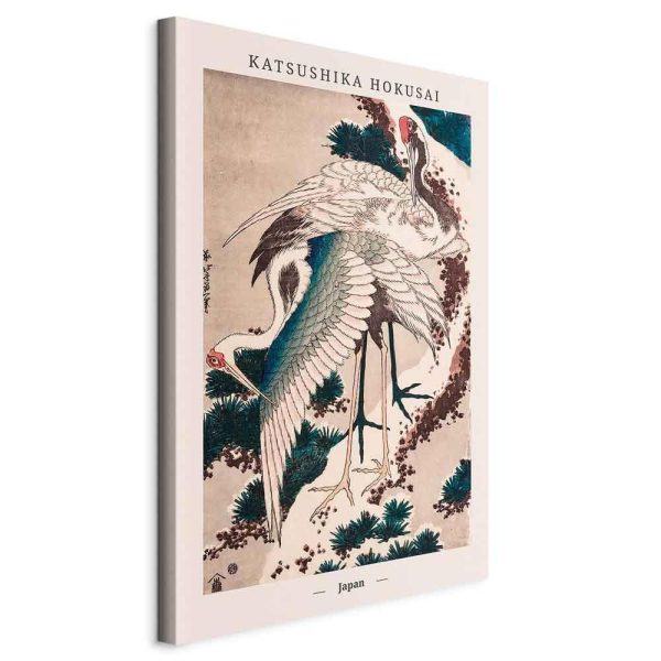 Canvas Print - Cranes (1 Part) Vertical
