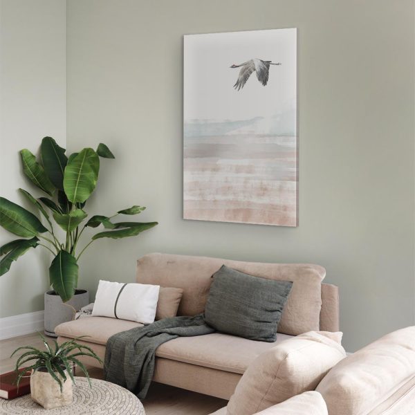 Canvas Print - Crane's Flight (1 Part) Vertical