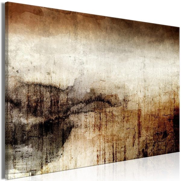Canvas Print - Damp Colors (1 Part) Wide