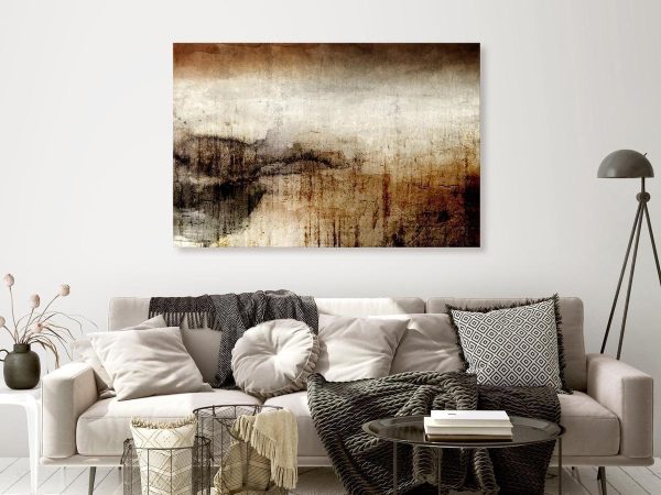 Canvas Print - Damp Colors (1 Part) Wide