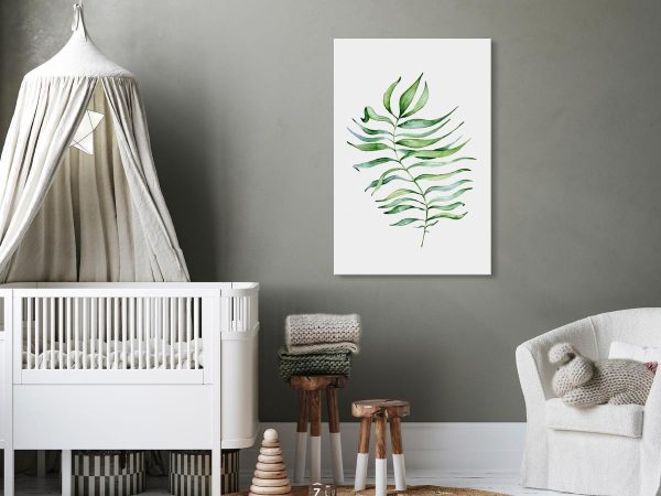Canvas Print - Dancing Leaf (1 Part) Vertical