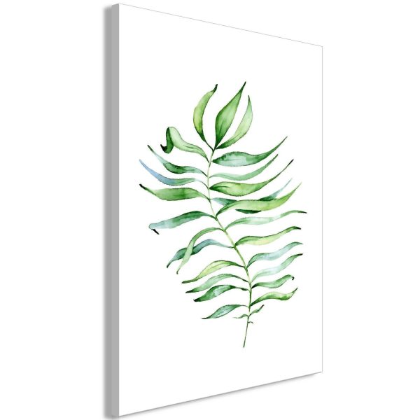 Canvas Print - Dancing Leaf (1 Part) Vertical