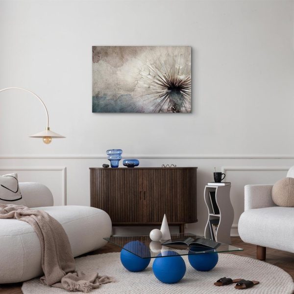 Canvas Print - Dandelions in the Clouds (1 Part) Wide