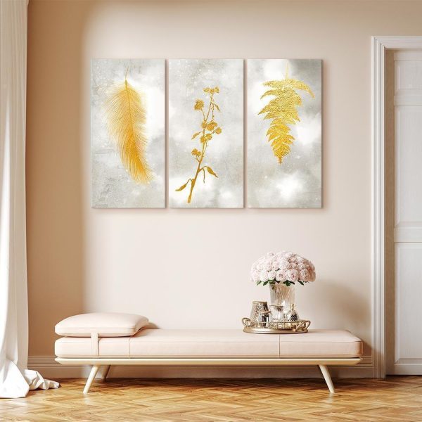 Canvas Print - Delicate Chic (3 Parts)